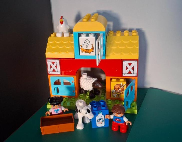 Duplo - leuke set- Mijn Eerste Boerderij, Kinderen en Baby's, Speelgoed | Duplo en Lego, Zo goed als nieuw, Duplo, Complete set