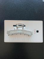 Nieuwe zilverkleurige haarclip / Haarlem met strass, Ophalen of Verzenden, Nieuw, Haarspeld