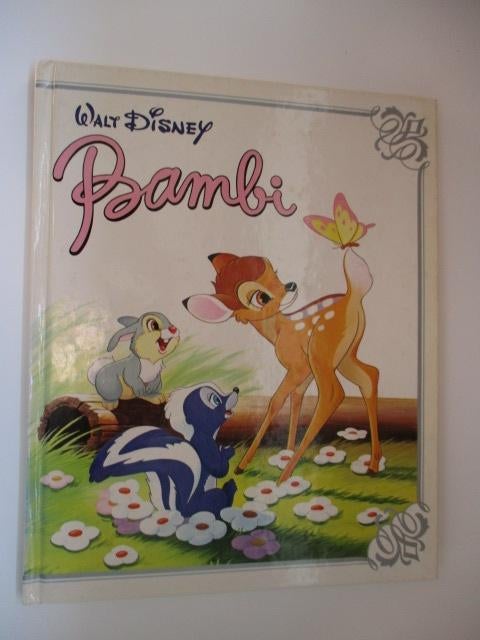 Disney Bambi boek Oberon 1981, Verzamelen, Ophalen of Verzenden, Overige figuren, Gebruikt, Beeldje of Figuurtje