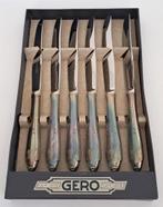 6x Gero verzilverde dinermessen, Ebba 31/ 552, Verzenden