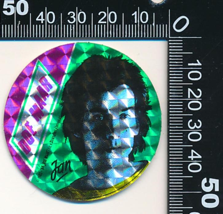 Sticker: Doe Maar - Jan (Glittersticker), Verzamelen, Stickers, Zo goed als nieuw, Bedrijf of Vereniging, Ophalen of Verzenden