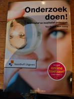 Onderzoek doen! - Kwantitatief en kwalitatief onderzoek, Tom Fischer, Mark Julsing, Zo goed als nieuw, Alpha, HBO