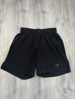 Zwarte gymshark short heren, Fitness, Zwart, Ophalen of Verzenden, Zo goed als nieuw