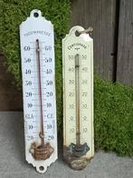 Oud emaille thermometer, Antiek en Kunst, Ophalen of Verzenden