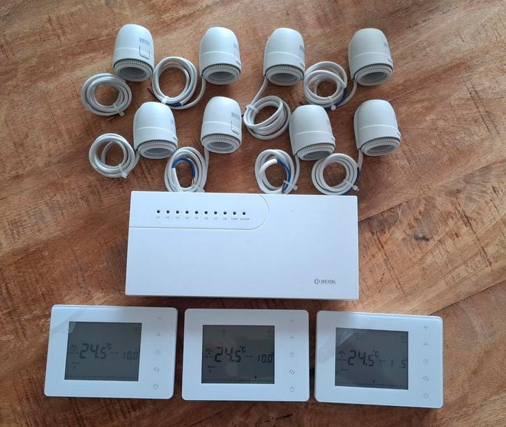 Beok Zoneregeling Vloerverwarming, Doe-het-zelf en Verbouw, Thermostaten, Nieuw, Slimme thermostaat, Ophalen of Verzenden