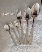 Gero Zilmeta 505 + 508 + 509 + 516 + 598 – Bestekdelen, Ophalen of Verzenden, Zo goed als nieuw, Rvs of Chroom, Vaatwasserbestendig
