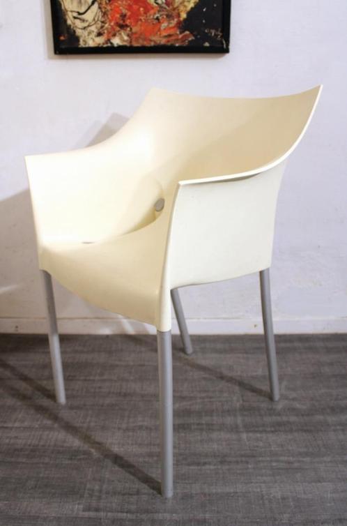 7x Kartell armchair dr No design Philip Stark, Huis en Inrichting, Stoelen, Gebruikt, Vijf, Zes of meer stoelen, Wit, Ophalen