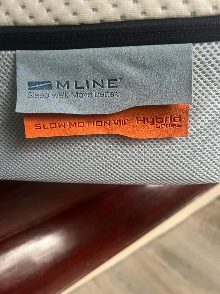 M-line Slow Motion Hybrid 8 Matras, Huis en Inrichting, Slaapkamer | Matrassen en Bedbodems, Zo goed als nieuw, Matras, 90 cm