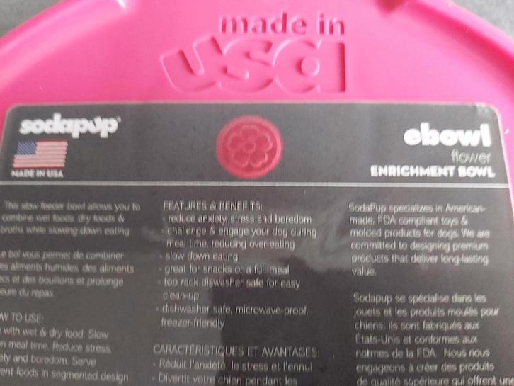 Anti schrokbak helemaal nieuw, Dieren en Toebehoren, Hondenvoerbakken en Drinkbakken, Nieuw, Anti-schrok, Ophalen of Verzenden