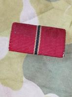 Ribbon/lintjesspange Duits wo2 Oostfront medaille, Ophalen of Verzenden, Landmacht, Duitsland, Lintje, Medaille of Wings