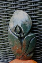 Beeldje serpentine steen Afrika stone handmade vintage, Antiek en Kunst, Kunst | Beelden en Houtsnijwerken, Ophalen of Verzenden