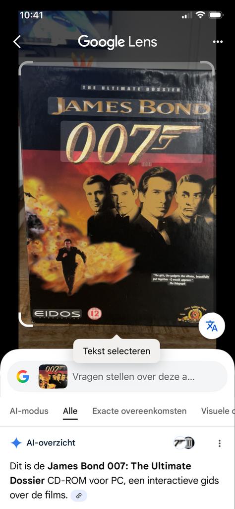 James Bond 007: The Ultimate Dossier PC Gadgets, Cd's en Dvd's, Cd's | Filmmuziek en Soundtracks, Ophalen of Verzenden, Zo goed als nieuw