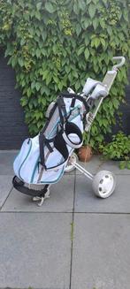 Fraaie WILSON PROSTAFF dames golfset incl.trolley etc., Ophalen, Zo goed als nieuw, Set, Overige merken