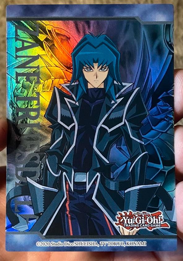 Yu-Gi-Oh! Zane Truesdale Art Limited Token Promo !, Hobby en Vrije tijd, Verzamelkaartspellen | Yu-gi-Oh!, Zo goed als nieuw, Losse kaart