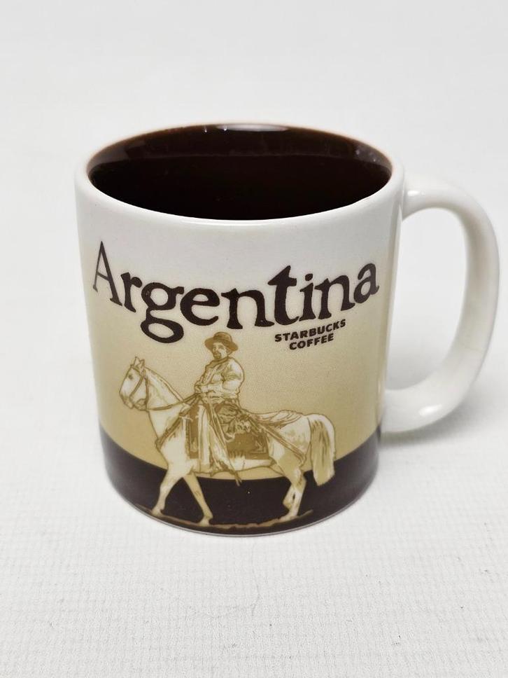Starbucks Argentina Espresso Mok 3 oz 89ml - Beschadigd, Huis en Inrichting, Keuken | Servies, Gebruikt, Kop(pen) en/of Schotel(s)