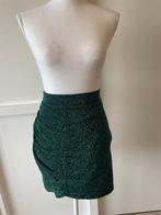 NIEUW H&M groen glitter rokje overslag maat M, Maat 38/40 (M), Nieuw, Ophalen of Verzenden, Boven de knie