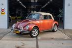 Volkswagen Kever Cabriolet 1303 LS Karmann 60 Jahre Käfer, Auto's, Achterwielaandrijving, Zwart, Cabriolet, Leder
