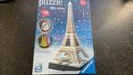 Puzzel Eiffeltoren 3d met verlichting en compleet, Ophalen of Verzenden, Minder dan 500 stukjes, Zo goed als nieuw, Rubik's of 3D-puzzel