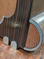 Houten tafel klok €40., Antiek en Kunst, Ophalen