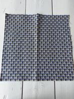 Mooie stofstaal - interieur - blauw/taupe/navy, Hobby en Vrije tijd, Stoffen en Lappen, Blauw, Nieuw, Ophalen of Verzenden, 30 tot 120 cm