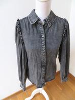 J14 ONLY nieuwe jeans blouse zwart maat S 36, Only, Zwart, Nieuw, Ophalen of Verzenden