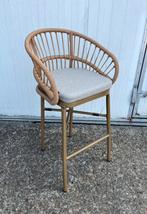 4 stuks mooie luxe outdoor horeca terras barkrukken, Huis en Inrichting, Barkrukken, Ophalen, Met voetsteun, 60 tot 90 cm, Zo goed als nieuw