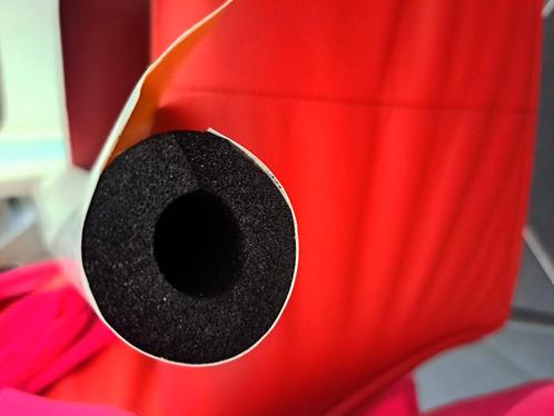 6x 1 meter buisisolatie 22x13 mm. Wit, Doe-het-zelf en Verbouw, Isolatie en Afdichting, Nieuw, Overige materialen, Minder dan 4 cm