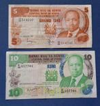 Kenia 5 tano en 10 kumi gebruikt, Verzenden, Overige landen, Setje