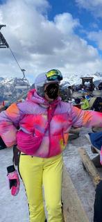 Ski kleding set: jas, broek, helm en bril, Maat 42/44 (L), Ophalen of Verzenden, Zo goed als nieuw, Jack