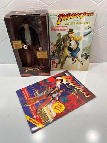 Indiana Jones figuur & stripboeken – vintage verzameling beschikbaar voor biedingen