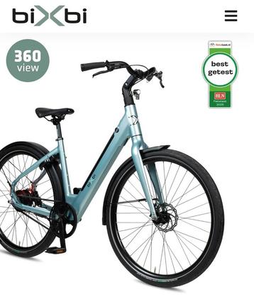 biXbi e-bike model Fae ijsblauw - elektrische damesfiets beschikbaar voor biedingen