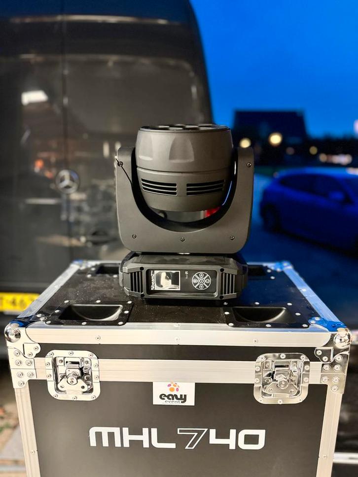 Beamz MHL740 Moving Head - Nieuwstaat (6x), Muziek en Instrumenten, Licht en Laser, Nieuw, Licht, Geluidgestuurd, Ophalen