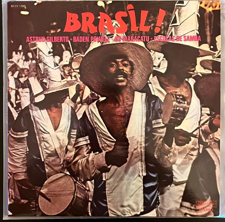 LP: Gilberto, Astrud, Baden Powell etc - Brasil!, Cd's en Dvd's, Vinyl | Jazz en Blues, Gebruikt, Jazz, 1960 tot 1980, 12 inch
