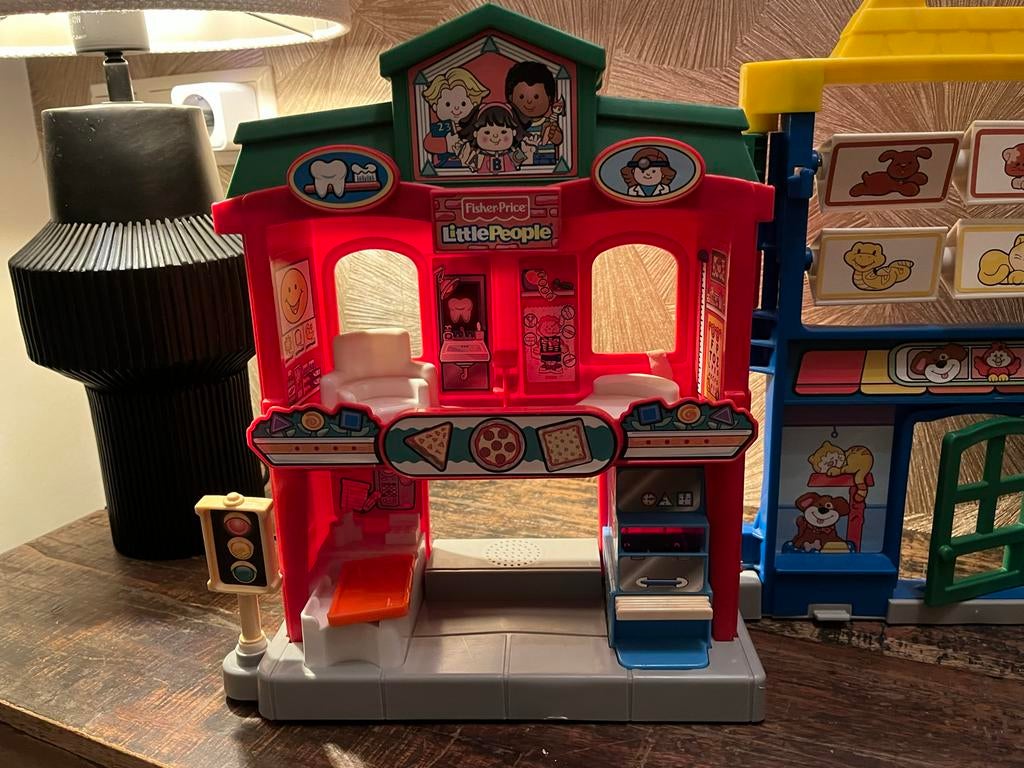 Fischer Price Little People Speelhuis, Kinderen en Baby's, Speelgoed | Fisher-Price, Ophalen of Verzenden, Gebruikt, Speelset