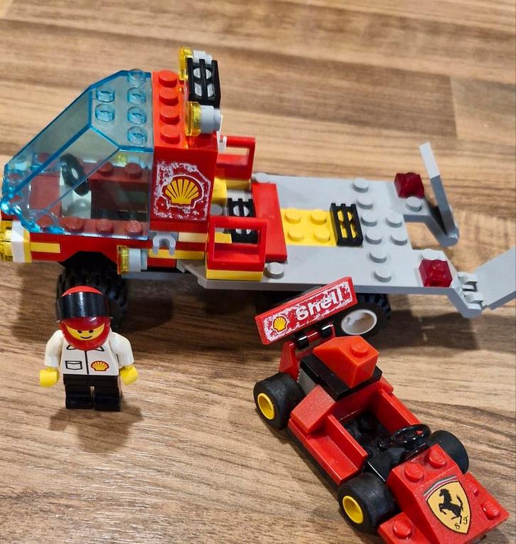 Vintage Lego Ferrari Set 1253, Kinderen en Baby's, Speelgoed | Duplo en Lego, Gebruikt, Lego, Complete set, Ophalen of Verzenden