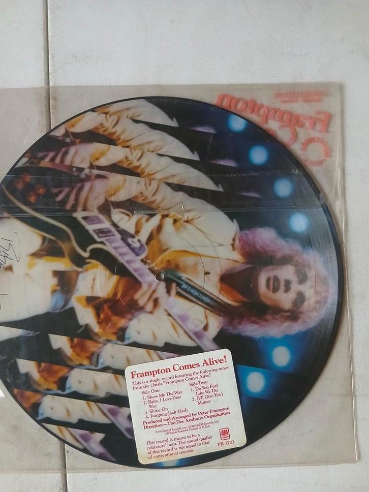 Peyer Frampton  - Comes Alive! Picture Disc, Cd's en Dvd's, Vinyl | Pop, Zo goed als nieuw, 1960 tot 1980, 12 inch, Verzenden