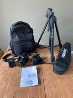 Nikon D3100 + Accessoires, Audio, Tv en Foto, Fotocamera's Digitaal, Ophalen, 14 Megapixel, Spiegelreflex, Zo goed als nieuw