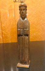 Houten beeld van een monnik, Antiek en Kunst, Kunst | Beelden en Houtsnijwerken, Ophalen of Verzenden