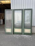 Prachtig antiek 3 luik met geëtst glas, Doe-het-zelf en Verbouw, Deuren en Horren, La belle porte, Jurgen.hoogenboezem@gmail.com