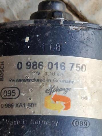 Bosch startmotor 0986 016 750 Volkswagen T4 beschikbaar voor biedingen