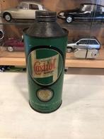 Oude Vintage olie bus blik Castrol Oud logo jaren 50, Verzamelen, Gebruikt, Ophalen of Verzenden, Gebruiksvoorwerp