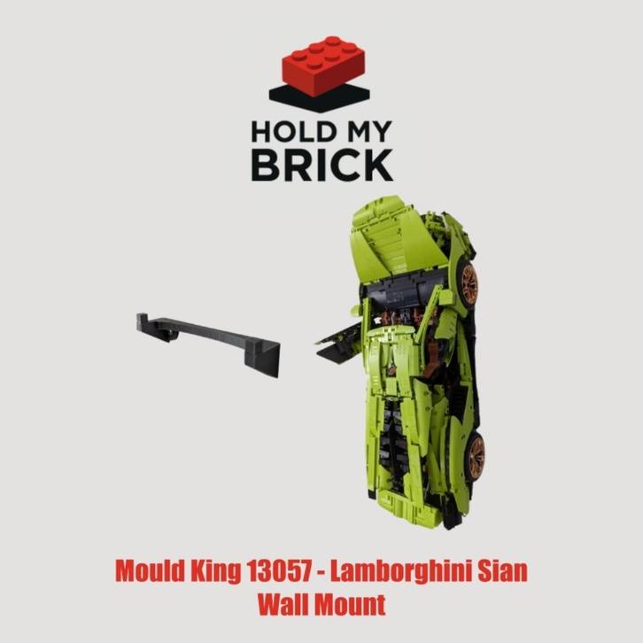 Wall Mount for Mould King 13057 - Lamborghini Sian, Kinderen en Baby's, Speelgoed | Duplo en Lego, Nieuw, Lego Primo, Complete set