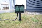 Buiten stopcontact met tijdschakelaar 1,5mtr kabel., Kunststof, Minder dan 50 watt, Overige typen, Nieuw