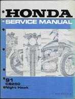 Honda CB250 Night Hawk service manual 1991 (2521z), Ophalen of Verzenden, Honda