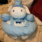 Schattig Konijn Knuffel met Hoed, Ophalen of Verzenden, Zo goed als nieuw, Konijn
