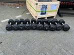 Lifemaxx rubberen dumbells 12-20 kg   gewichten, Gebruikt, Ophalen of Verzenden, Dumbbell