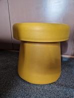 Vintage Skai Krukje Jaren 60/70 met Opbergruimte, Huis en Inrichting, Banken | Voetenbanken en Poefen, Ophalen, Gebruikt, Minder dan 50 cm