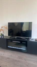 TV meubel met sfeerhaard, Ophalen of Verzenden, Zo goed als nieuw, 25 tot 50 cm, Minder dan 100 cm