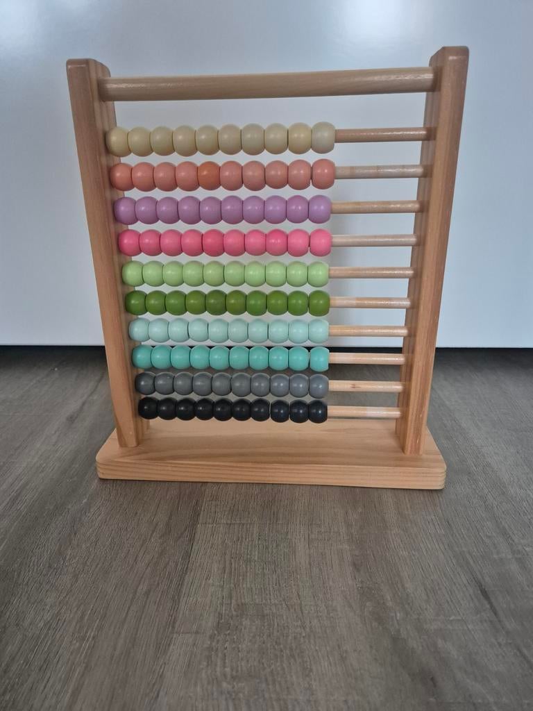 Telraam - Houten Rekenrek, Kinderen en Baby's, Speelgoed | Educatief en Creatief, Ophalen of Verzenden, Gebruikt, Rekenen