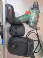 Bosch Accuboormachine met Accu en Oplader, Doe-het-zelf en Verbouw, Gereedschap | Boormachines, Ophalen of Verzenden, Gebruikt